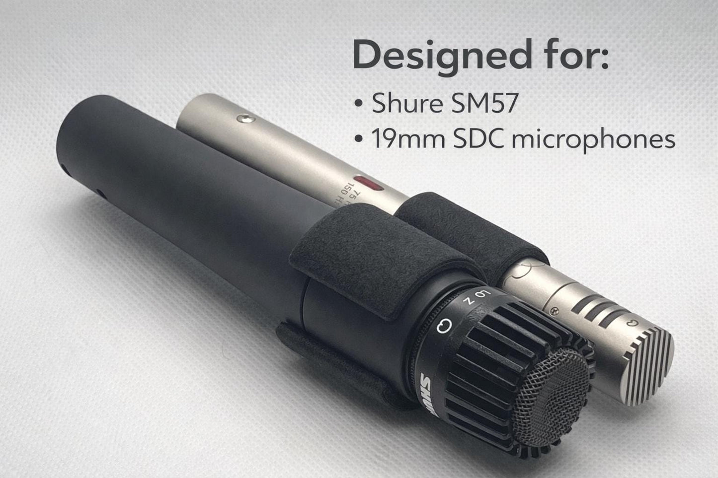 Dual Mic Clip (SM57 + SDC)